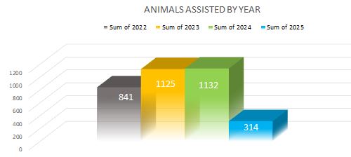 Assisted by Year