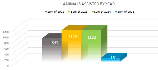 Assisted by Year